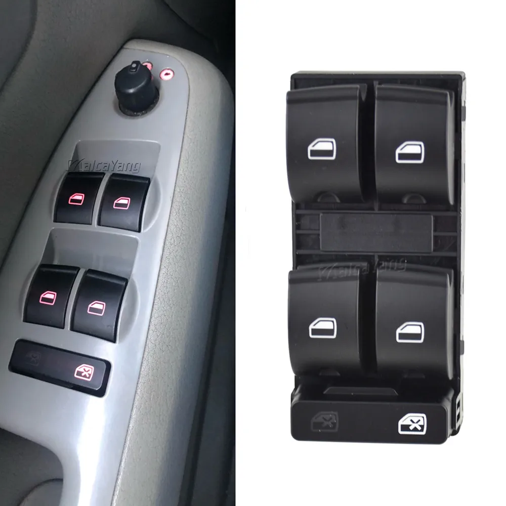 

For AUDI A4 S4 B6 B7 RS4 SEAT Exeo Electric Power Master Window Switch Car Accessories 8E0959851B 8ED959851 4F0959851A