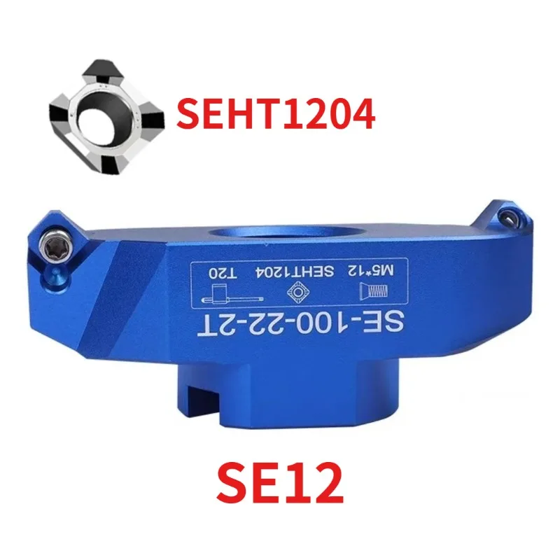 AP SE Торцевой фрезерный инструмент 400R KM12 50 22 27 Прямоугольный 90 °   Фрезерная головка из алюминиевого сплава мостового типа APMT APMT1604 SEHT1204