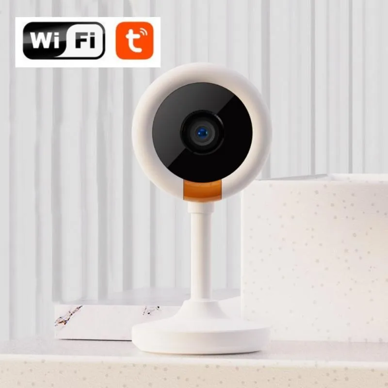 

Умная Wi-Fi камера мини Tuya для домашней системы безопасности, 300 Вт, HD, ночное видение, фотокамера с дистанционным управлением, уличный панорам...