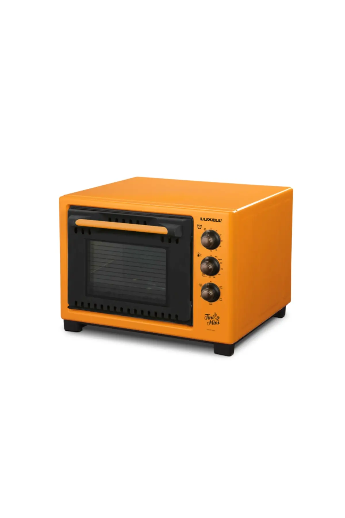

Lx-8689 Rustic Tini Mini Oven, Orange