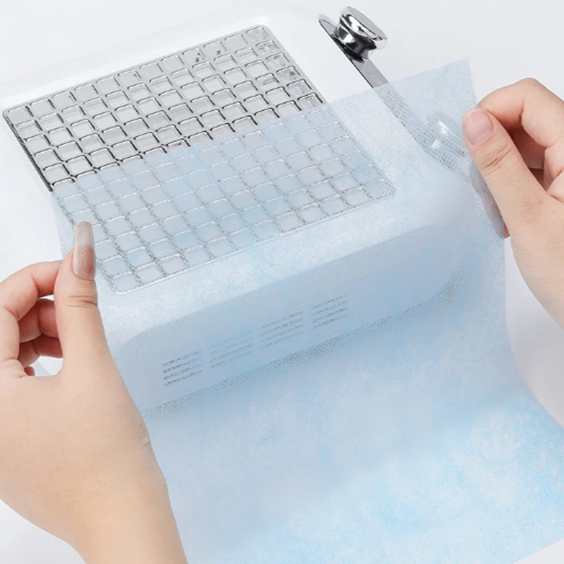 100 шт. пылеуловитель для дизайна ногтей фильтровальная бумага аксессуары