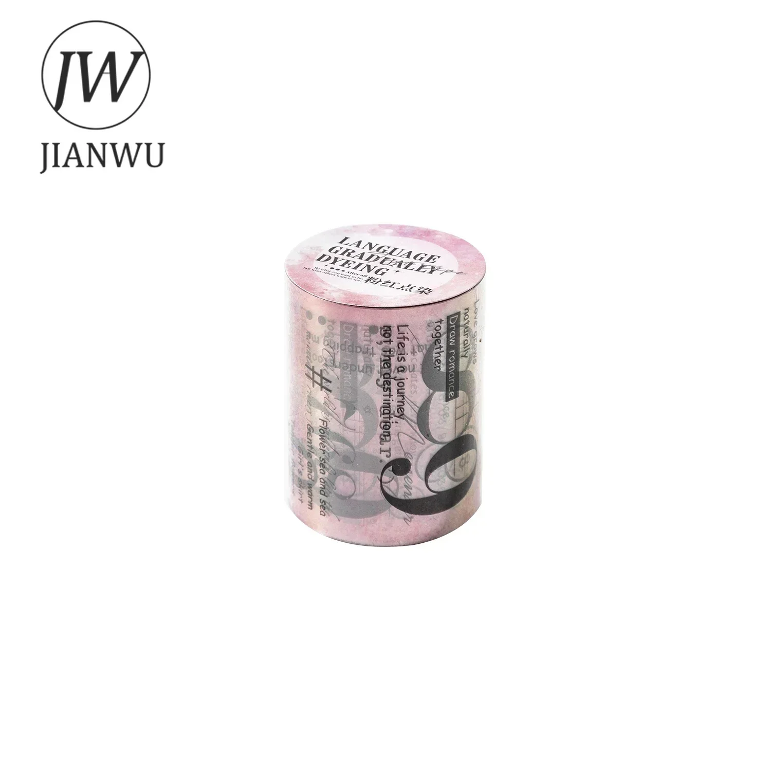 JIANWU 50 мм * 200 см серия слов градуированная винтажный английский текст материал