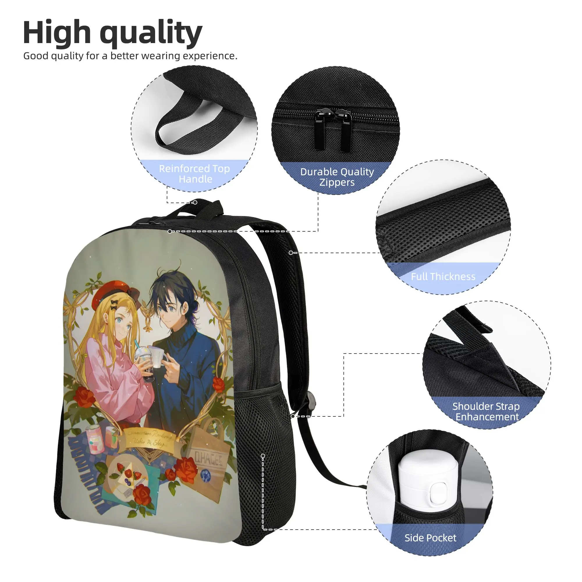 Фото Рюкзак Summer Time Rendering Daypack Shinpei & Ushio Date (1 шт.) – Новинка к началу нового учебного года №3