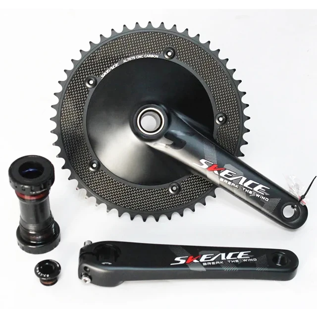 Лидер продаж SKEACE Break The Wind Hollowtech шатуны с фиксированной передачей велосипедные 165