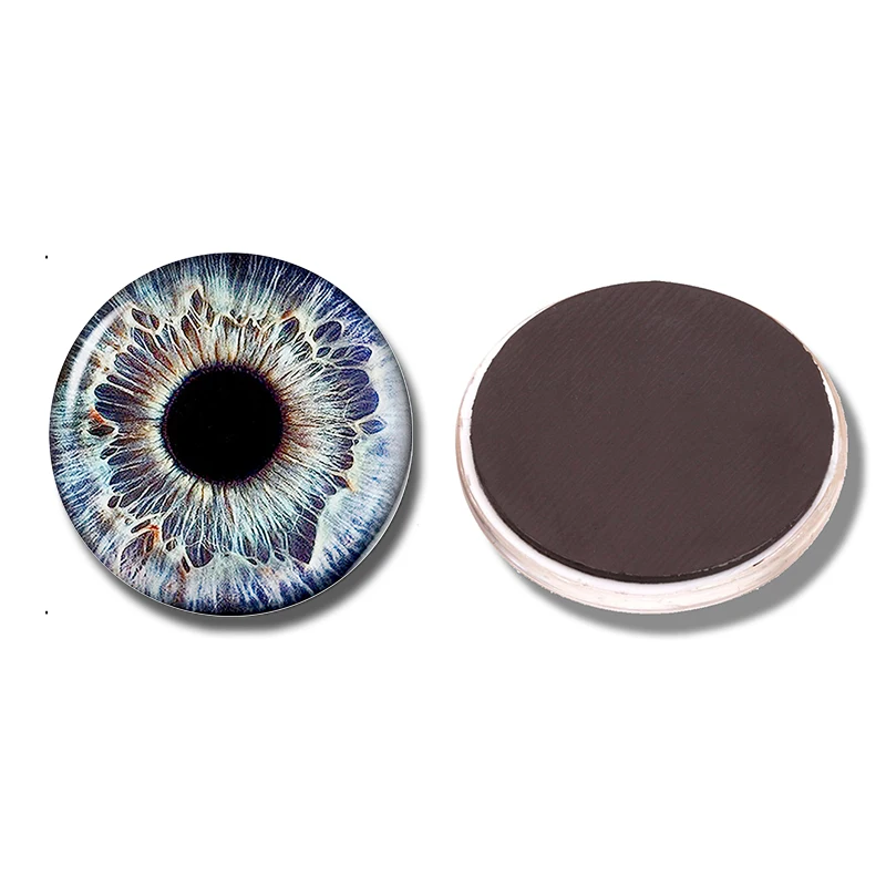 Сова птичий глаз 30 мм магнит на холодильник Smaug змея чудовище стеклянный