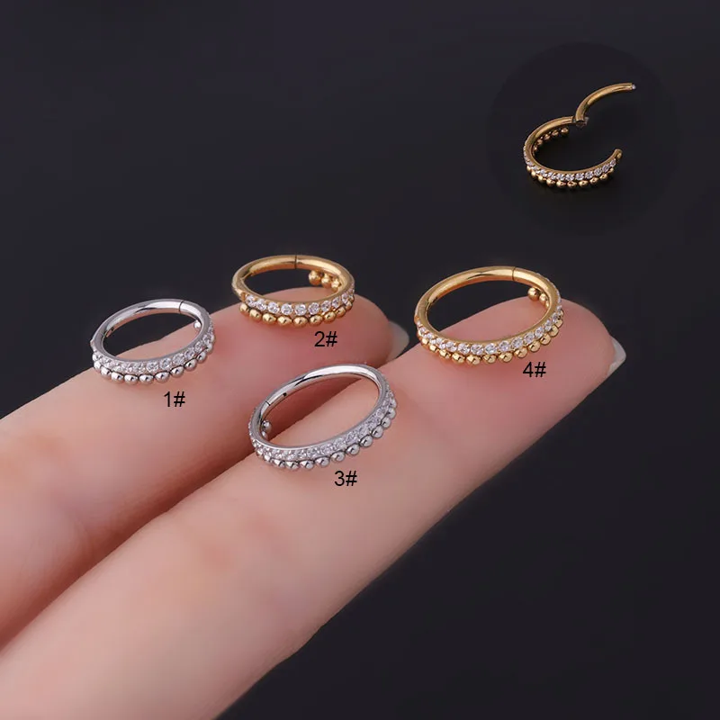 Серьги-кольца для девочек, кольца крошечные для прокола хрящевой ткани, раковины, козелка ушной раковины, мужские кольца, 1 шт.