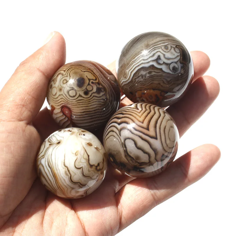 

1 кг Природные сферы Sardonyx Agate Crystal