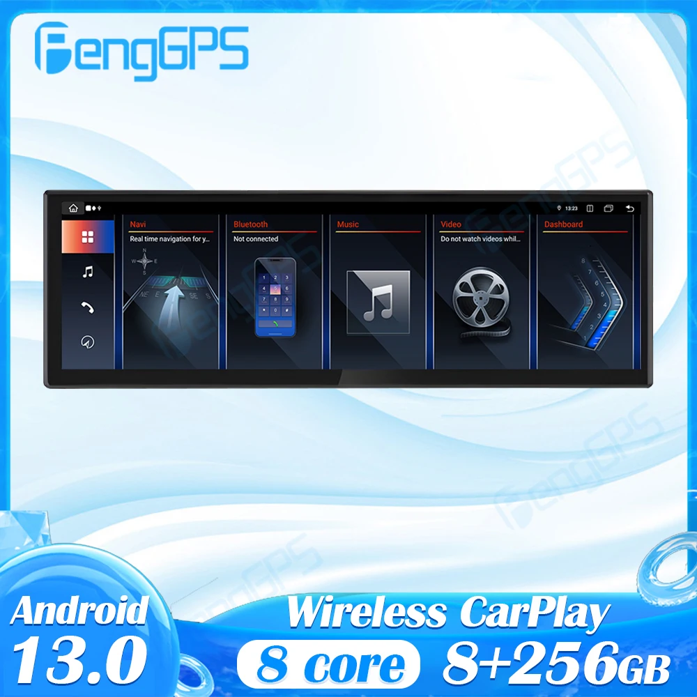 14 9 дюймовый Qualcomm Android13 для BMW 3 E90 E91 2005-2012 мультимедийный стерео головной блок GPS