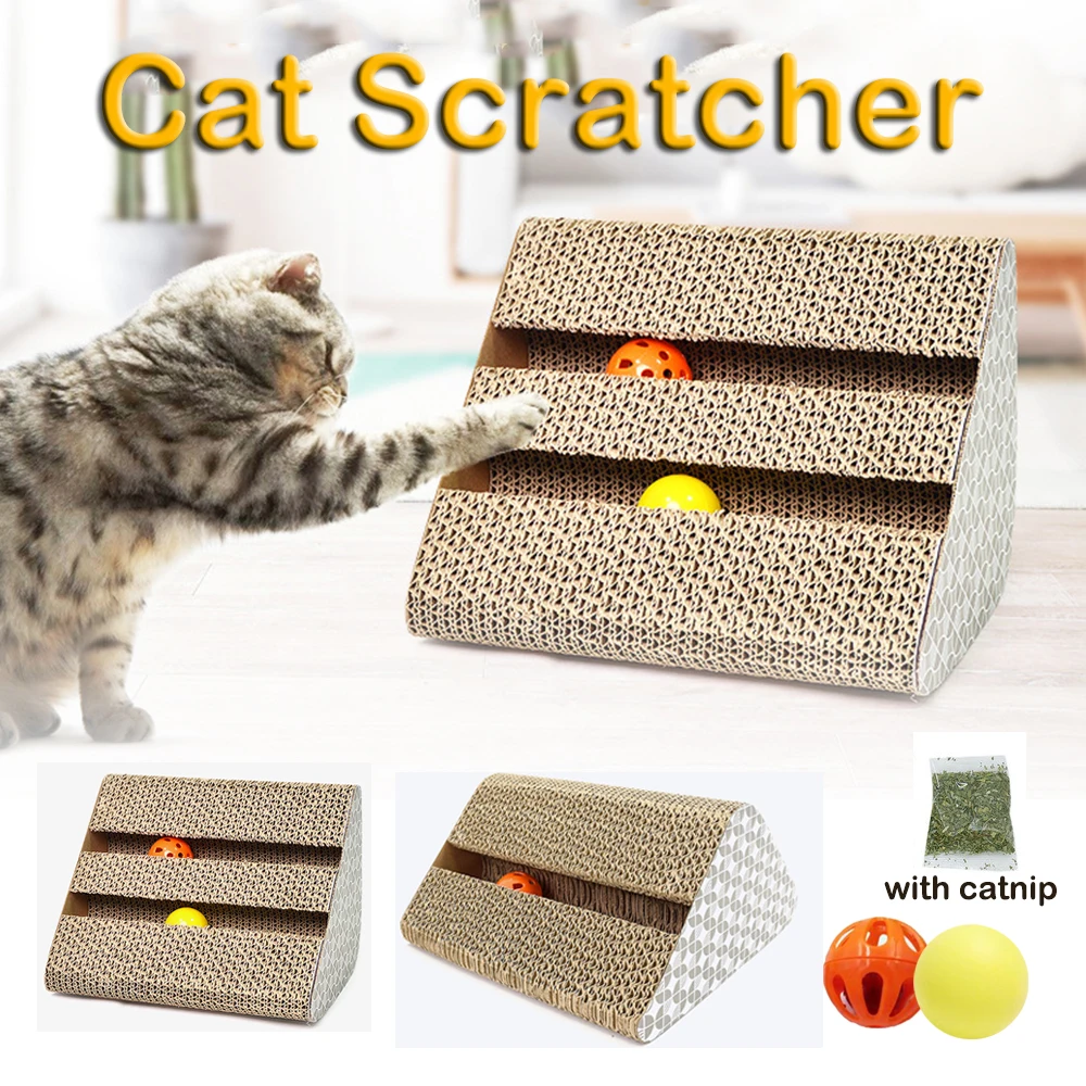 

Cat Scratching Board Climbing Claws Grinding Scratching Post rascadores de gatos catnips Durable Scracher Pad Protect Furniture
