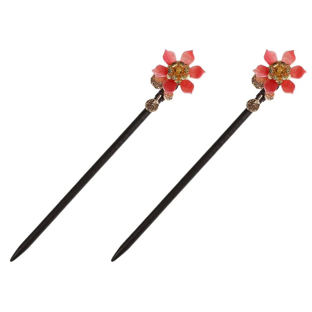 

2pcs Ancient Hair Fork Hair Hairpin Hair Bun Holder
