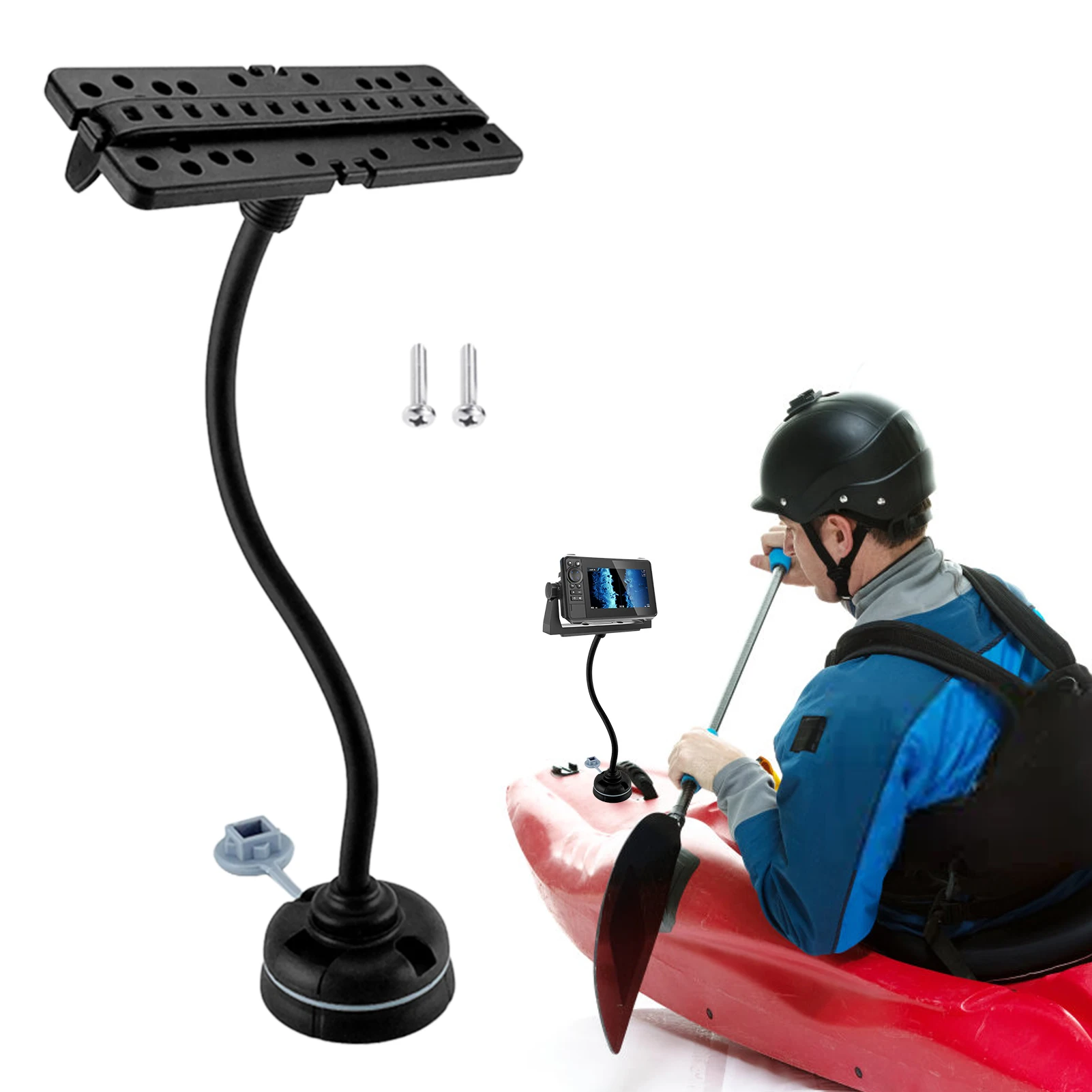 

Рыбопоисковое крепление, основание, поворотное основание для лодки, рыбопоискового устройства, кронштейн для GPS-карты, Аксессуары Для Каяка...