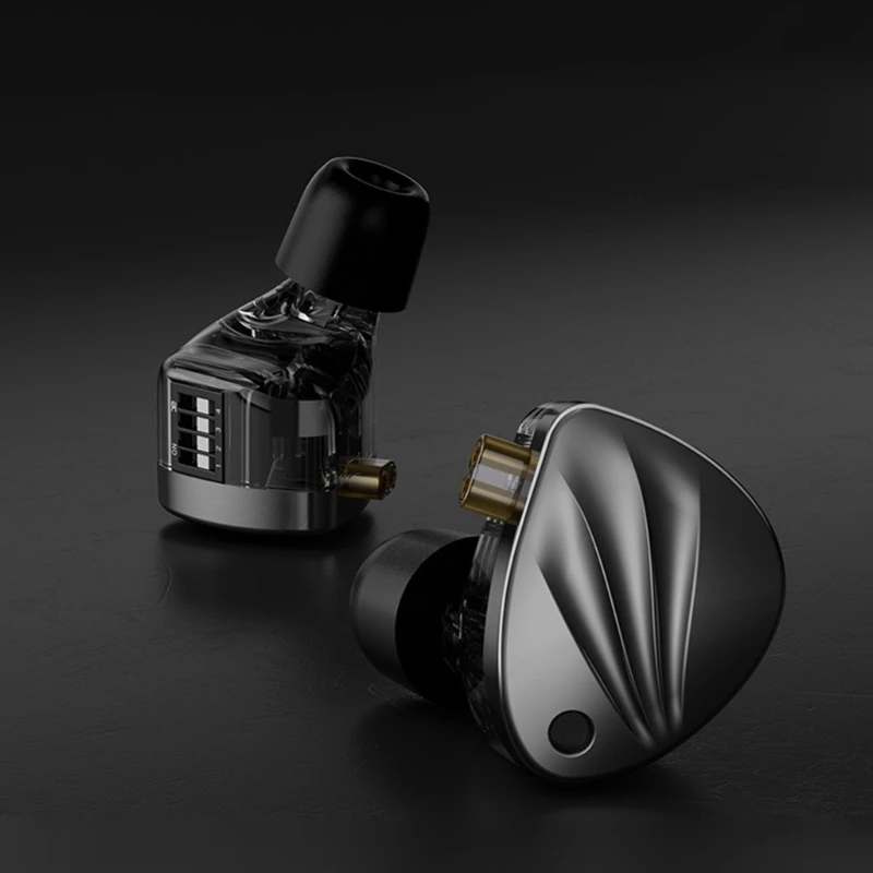 

K92F in Ear Earphones with 4-Level Tuning Detachable 0.75mm 2Pin Silver Plated Cable Providing Powerful Bass Reproduction