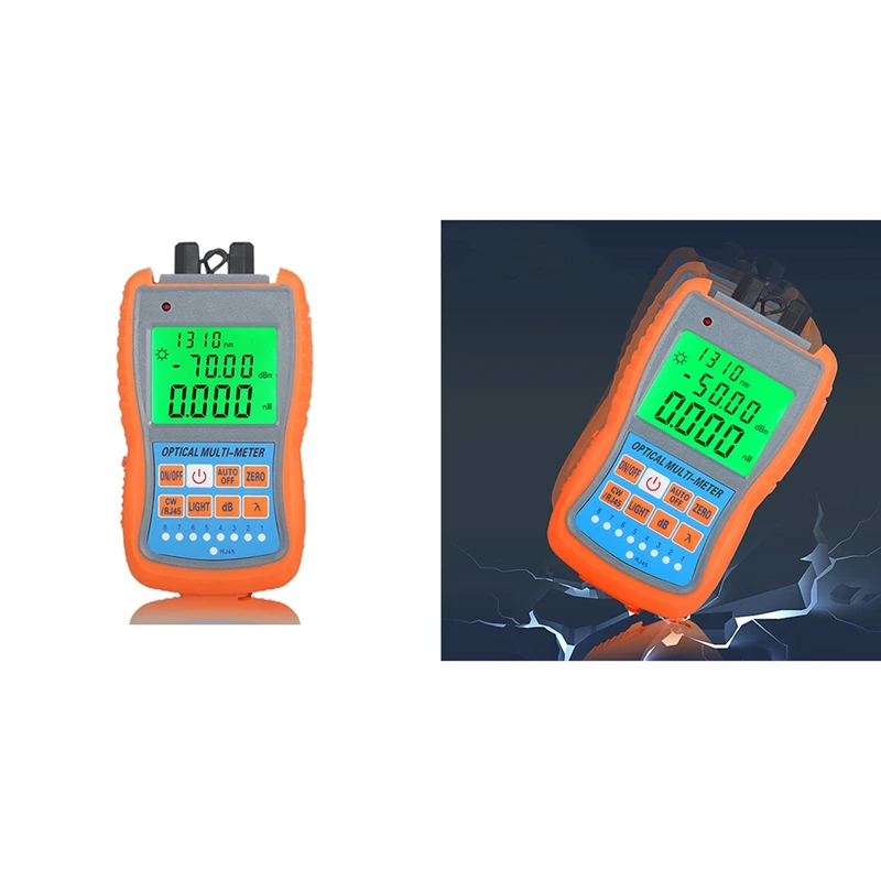 

4In1 Mini Optical Power Meter Visual Fault Locator Network Cable Test Optical Fiber Tester