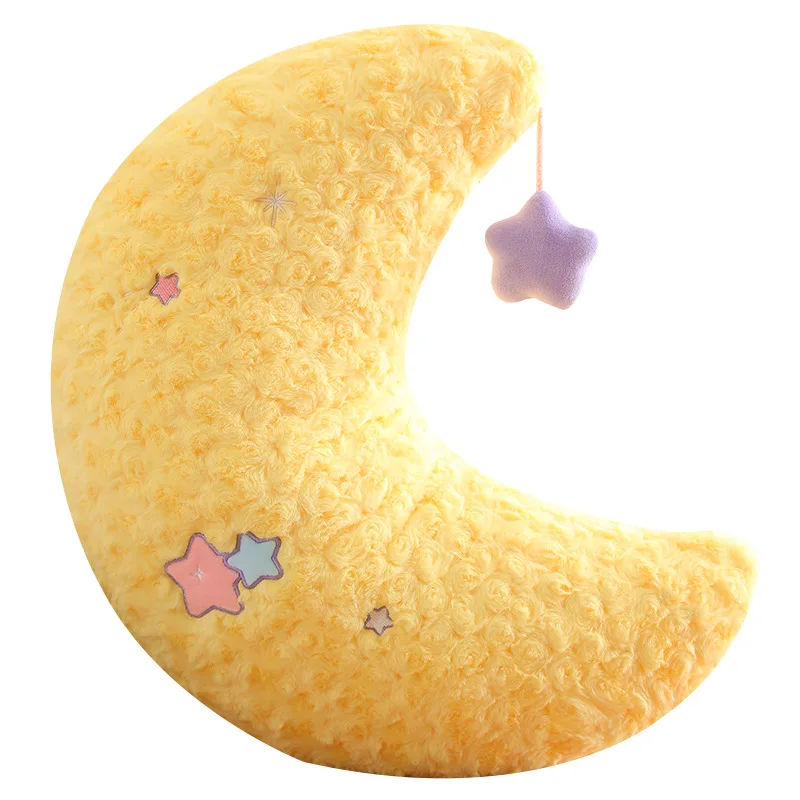 

45CM Creative Home Star Moon Pillow Plush Soft Cushion Cloud Stuffed Plush Toys For Children Baby Kids Pillow Girl Gift