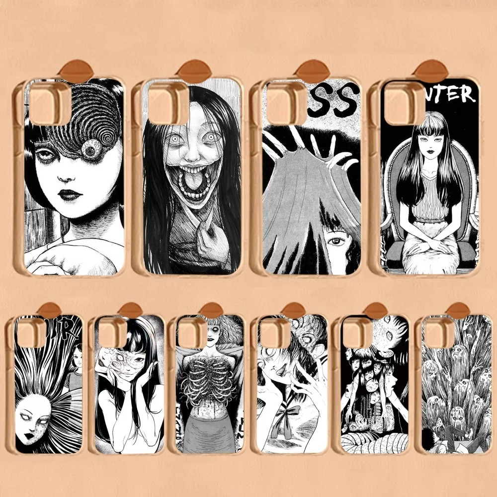 

Horror Comic Tomie Phone Case Silicone Soft for iphone 15 14 13 12 11 Pro Mini XS MAX 8 7 6 Plus X XS XR Cover