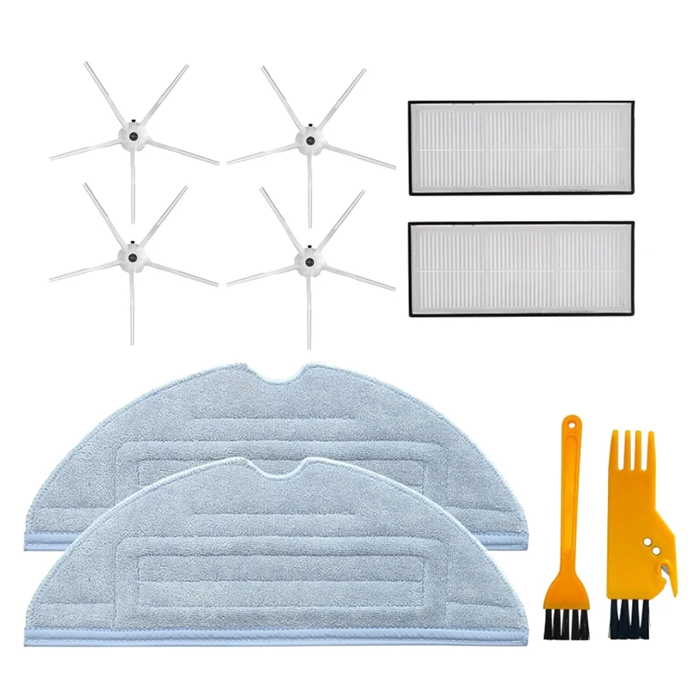 

Сменные детали для пылесоса Xiaomi Roborock S7 T7S T7Plus T7Splus, фильтр НЕРА с тряпкой, боковая щетка, запчасти