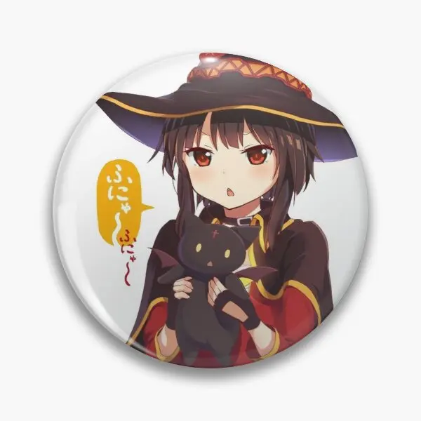 

Konosuba Megumin Customizable Soft Button Pin Fashion Lover Brooch Jewelry Clothes Lapel Pin Cute Women Collar Decor Creative