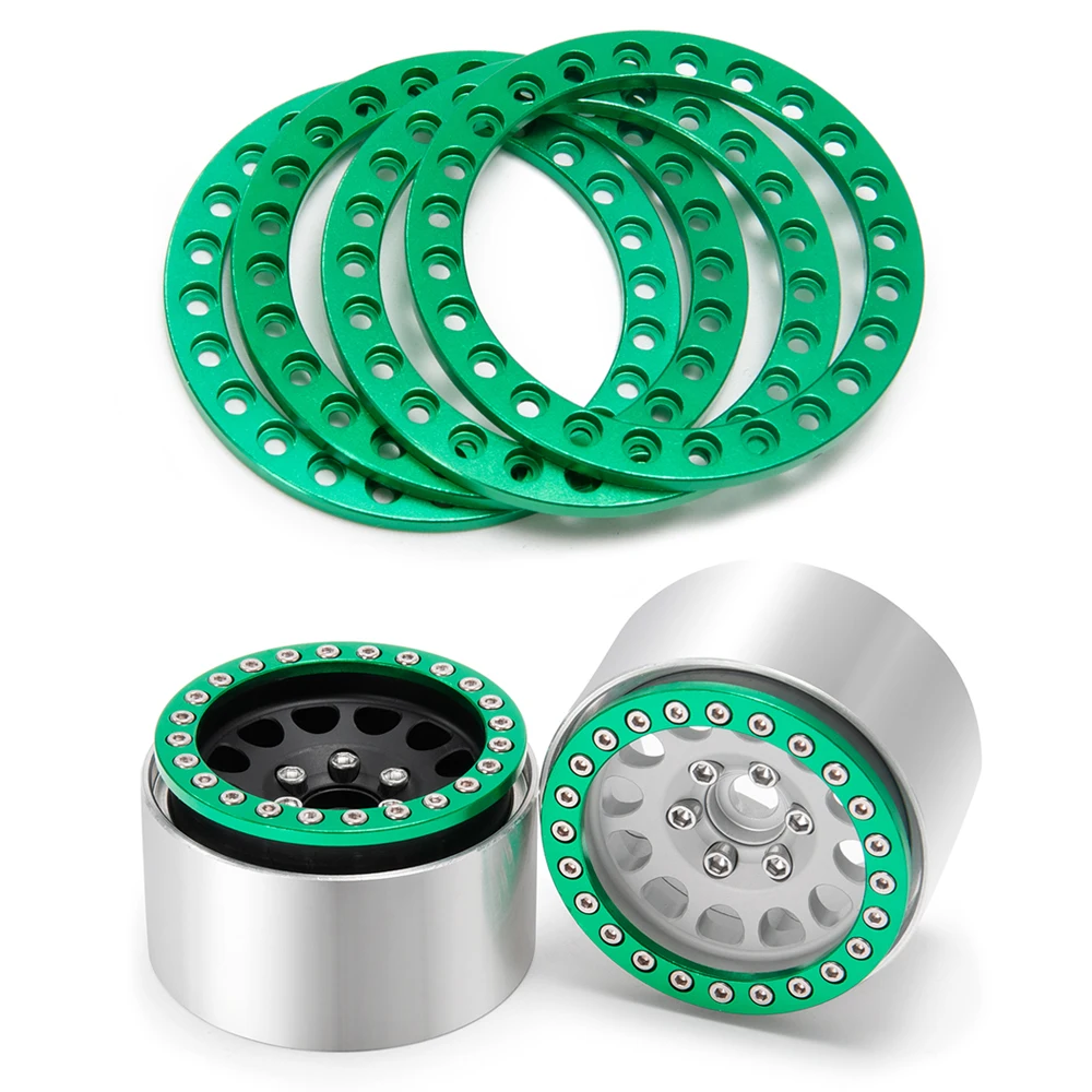 Цена RCBENECO, 4 шт., металлические наружные кольца для колесных ободов 1,9 дюйма с Бусиной, для моделей 1/10 Axial SCX10 90027 90046 D90 Traxxas TRX4 Wraith Crawler Pаспродажа RCBENECO, 4 шт., металлические наружные кольца для колесных ободов 1,9 дюйма с Бусиной, для моделей 1/10 Axial SCX10 90027 90046 D90 Traxxas TRX4 Wraith Crawler