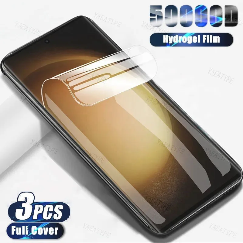 3PCS Hydrogel Film for Infinix Note 7 8i 10 11 Pro Hot 8 9 10T 11S 12i Play Screen Protector Not glass
