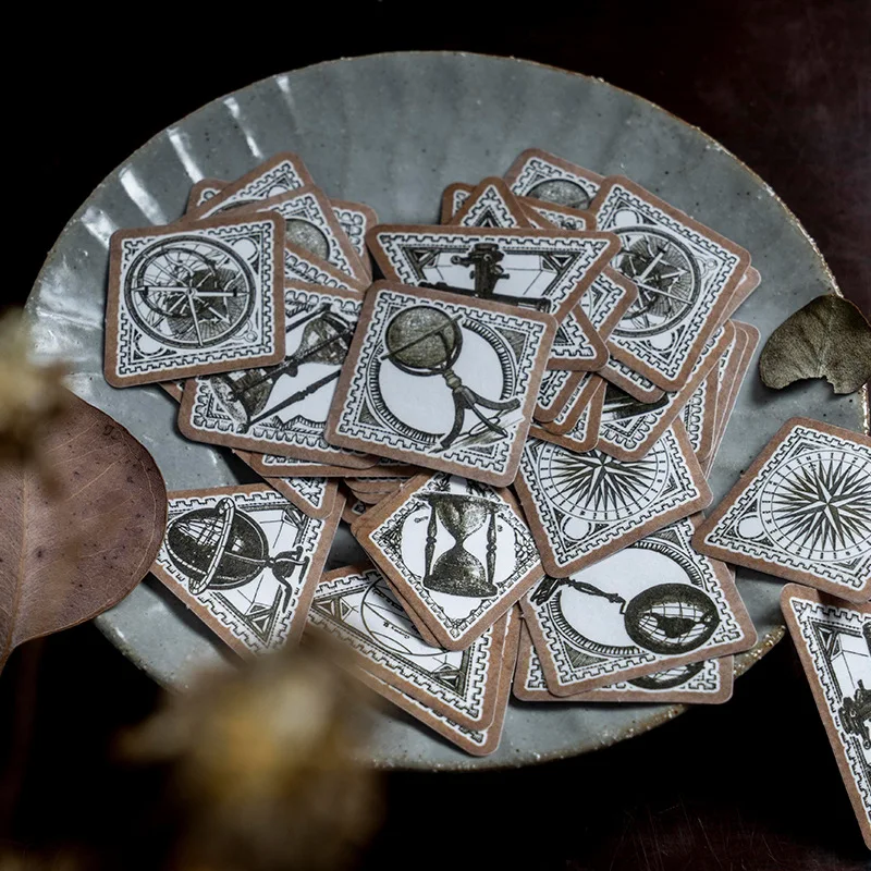 Милый альбом для стикеров 45 шт. антикварная этикетка товары скрапбукинга дневник