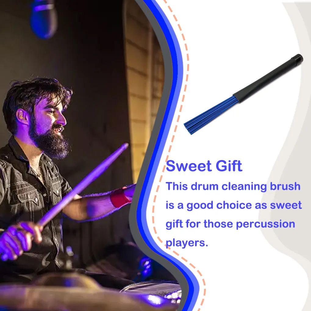 

Удалитель пыли, не скользкий, растягивающийся, дизайн изготовления, барабанные принадлежности, компактные аксессуары для протирания, чистящая щетка