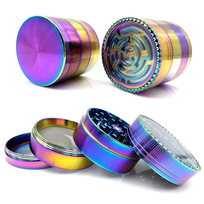 

Металлические кухонные гаджеты, 4 слоя, Радужный цвет, 63 мм