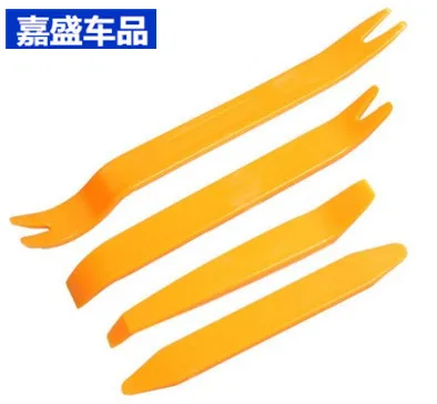 

4Pcs Portable Auto Car Radio Panel Door Clip Panel Trim Dash Audio Removal Installer Pry Repair Tool by PROSTORMER