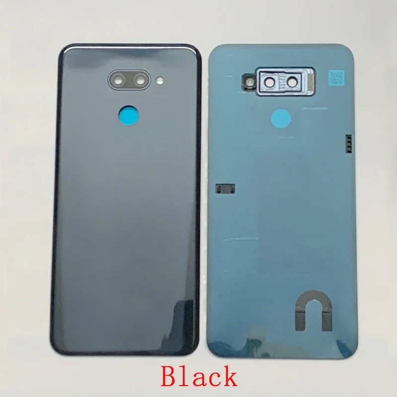 Задняя крышка батарейного отсека для LG K50 задняя детали ремонта логотипа
