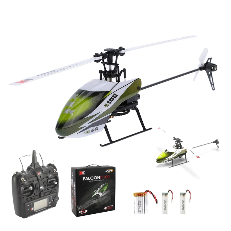 

Motor Remote Control RC Helicopter Quadcopter Original XK K100 RC Drone 2.4G 6CH 3D 6G Mode Brushless For Kids Gift Toys