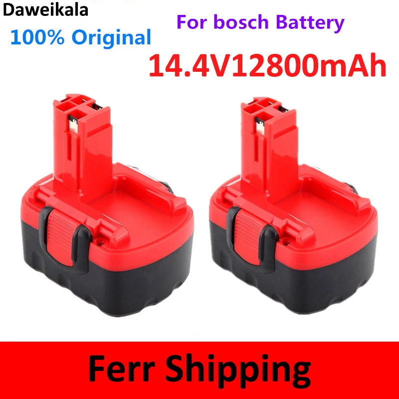 

New 14.4V 12800mAh Rechargeable Battery for Bosch 14.4V Battery 12800mAh BAT038 BAT040 BAT140 BAT159 BAT041 3660K+free Shipping
