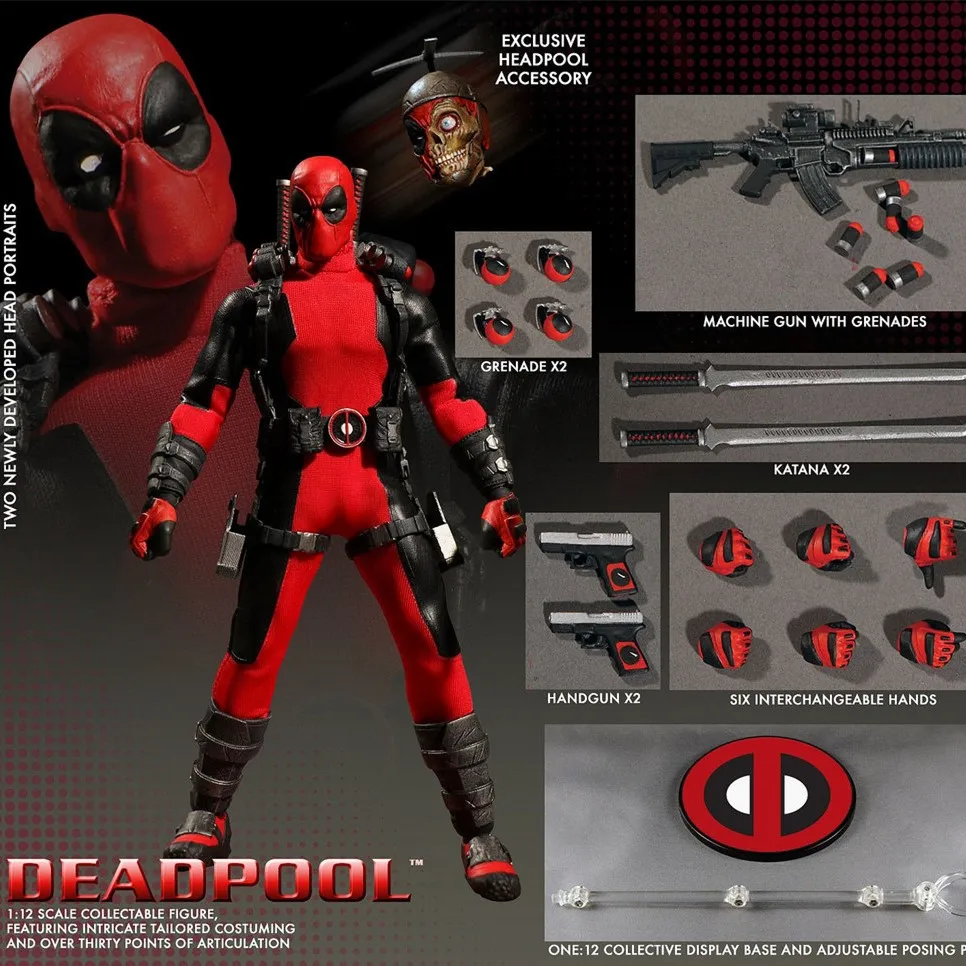 Дэдпул Супермен Человек-паук Бэтмен Франкенштейн Сэм Кинг Конг суставы