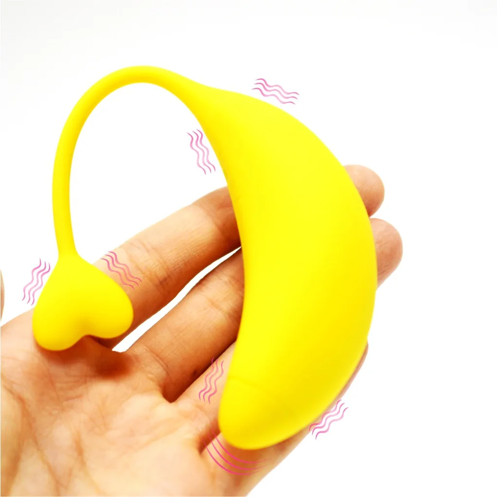 Прыгающее яйцо с дистанционным управлением через приложение Фрукты Банан Секс-игрушки для взрослых мастурбатор с анальной пробкой для заднего двора