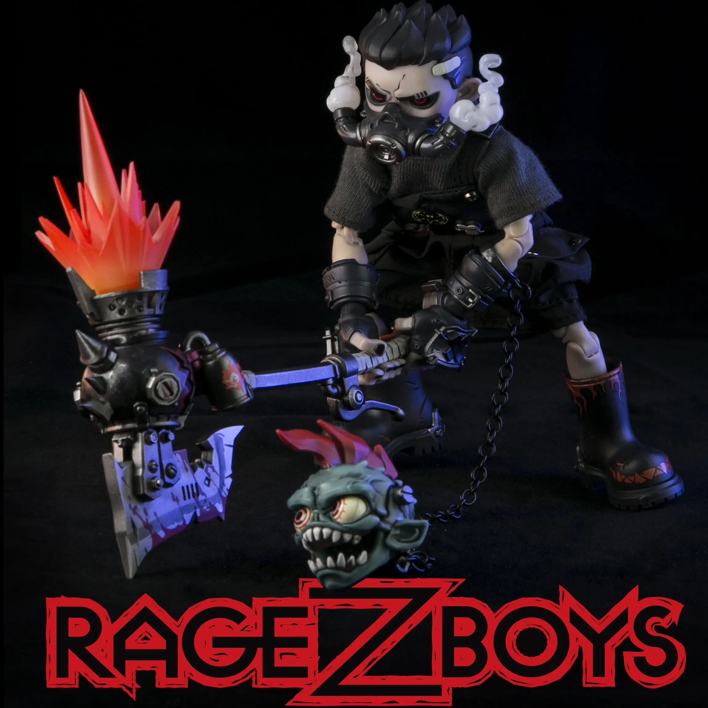 Фото D_ONE STUDIO Серия RAGE-ZBOYS Tooth Kid: Нормальная версия / Версия Out-of-Control Фигурка аниме-персонажа 1/12, модель игрушки, кукла, в наличии №5