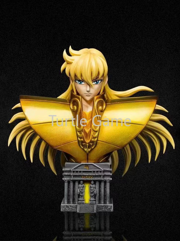 

XS-Studios Saint Seiya Golden Saint Virgo ShaKa gk bust statue Figure 18cm with led open eyes or close eyes Zodiac In Stock