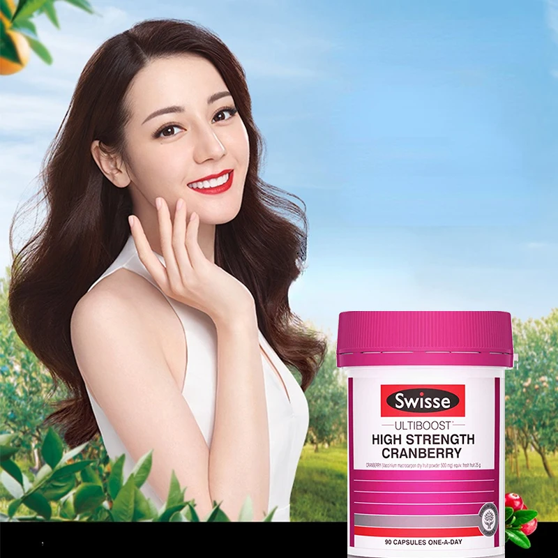 

1 Bottle 90 Pills High Concentration Cranberry Capsules Essence Maintenance Health Products Care Women's Daily Health