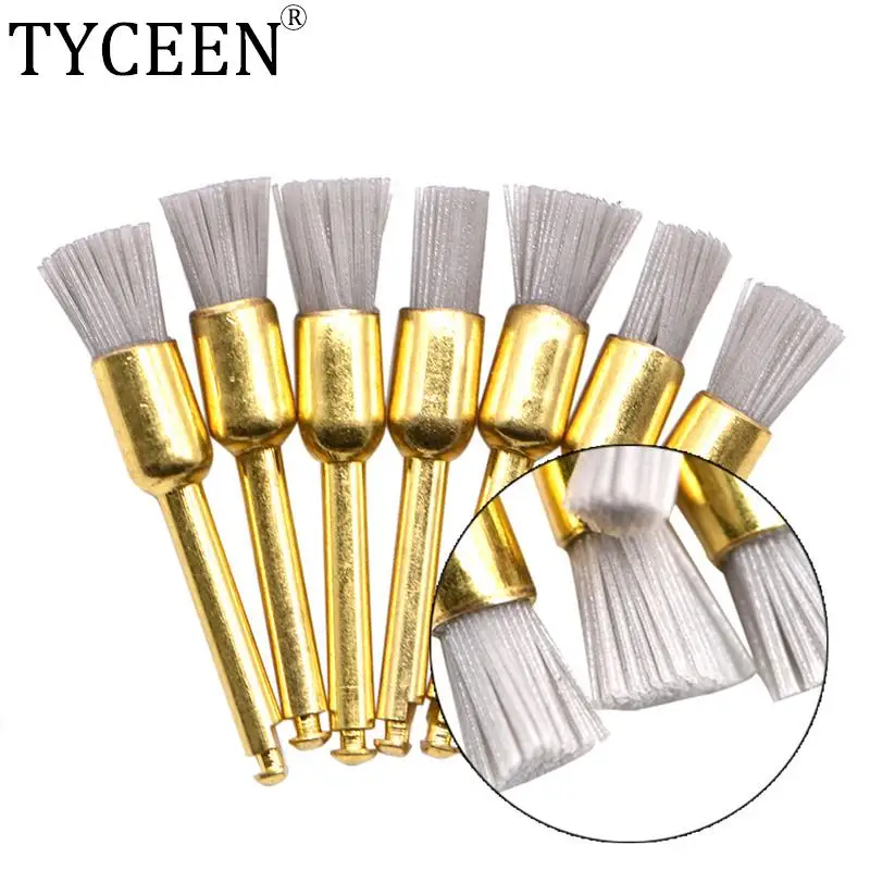 

10 шт., щётки для полировки зубов