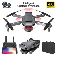 2022 new p8 drone 4k with esc hd dual camera 5g wifi fpv 360 full obstacle avoidance optical flow hover foldable quadcopter toys