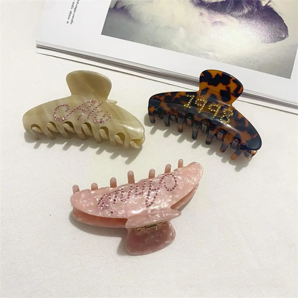 

Fashion Romantic Hairpins Geometric Hair Claw Grab Hair Styling Hair Clips For Women Girls Headdresser Jewelry W2m9