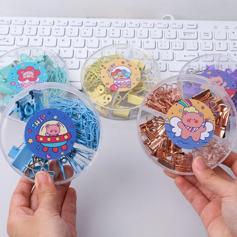 

XXUD набор зажимов для бумажных папок, полая металлическая проволока, папка для фотографий, офисные школьные канцелярские