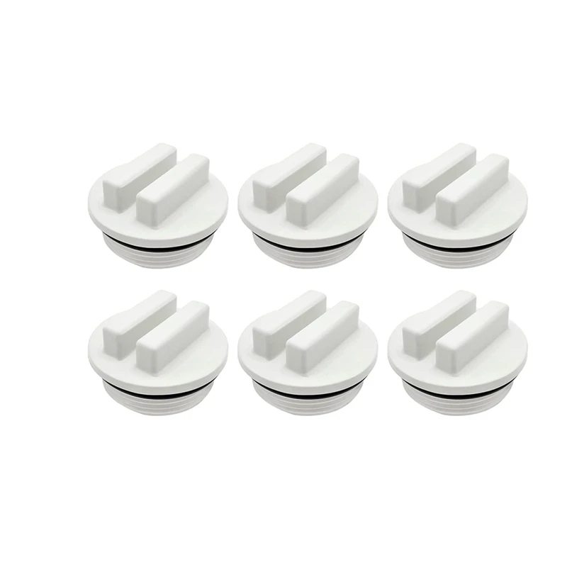

6Pcs Winter Swimming Pool Protection Plug Antifreeze Drain Plug Prevent Damage From Freezing Water For Most Swimming Pools