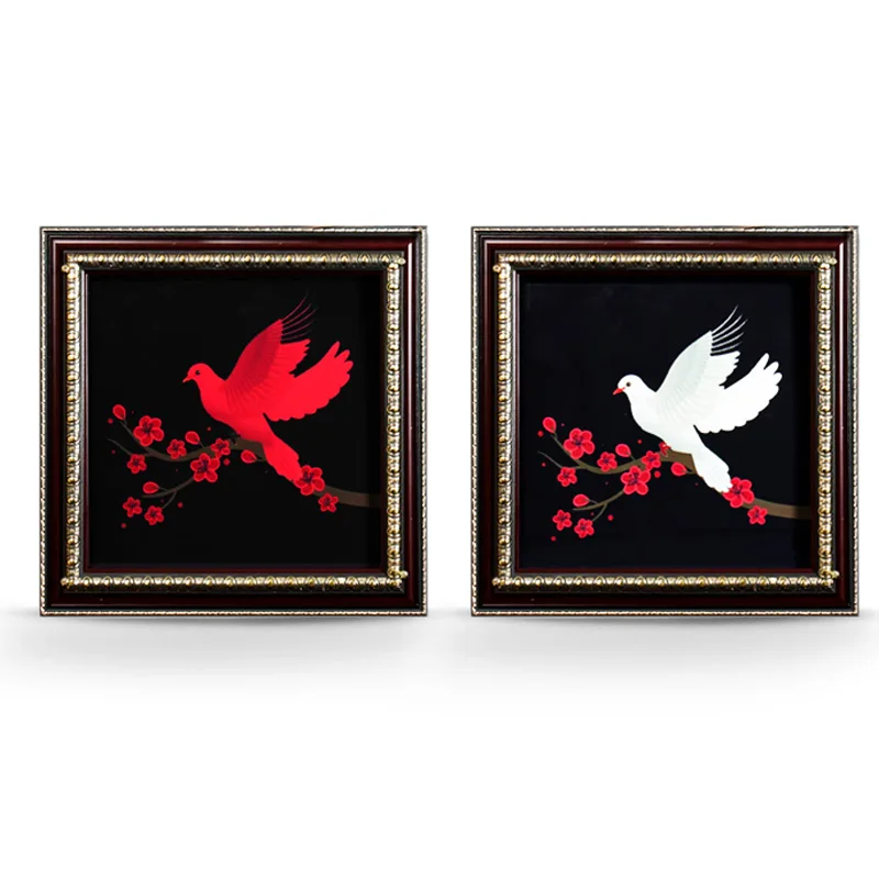 Роскошные фотофокусы с фотографией голубей в реальную фотографию изменение