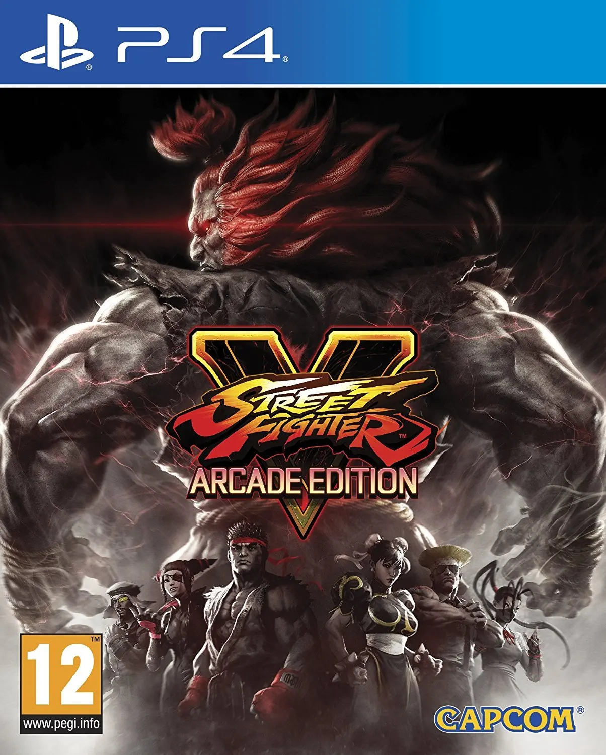 Уличный боец V Arcade Edition PS4 Playstation 4 диск версия видеоигры контроллер игровая станция консоль геймпад команда.