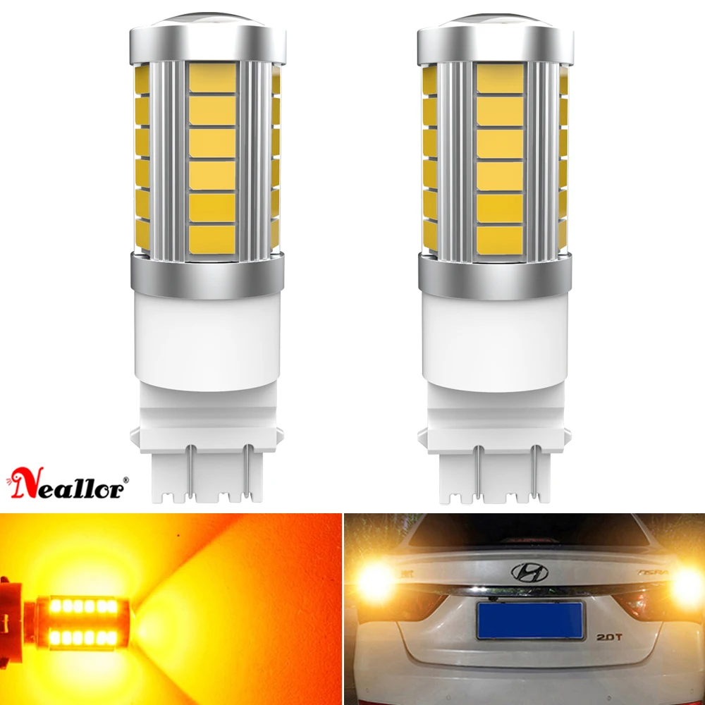 

2x T25 3157 P27/7W P27W P21W 1156 BA15S bay15d LED Автомобильный задний фонарь, сигнал поворота, автомобильная лампа заднего хода, дневные ходовые огни 12 В
