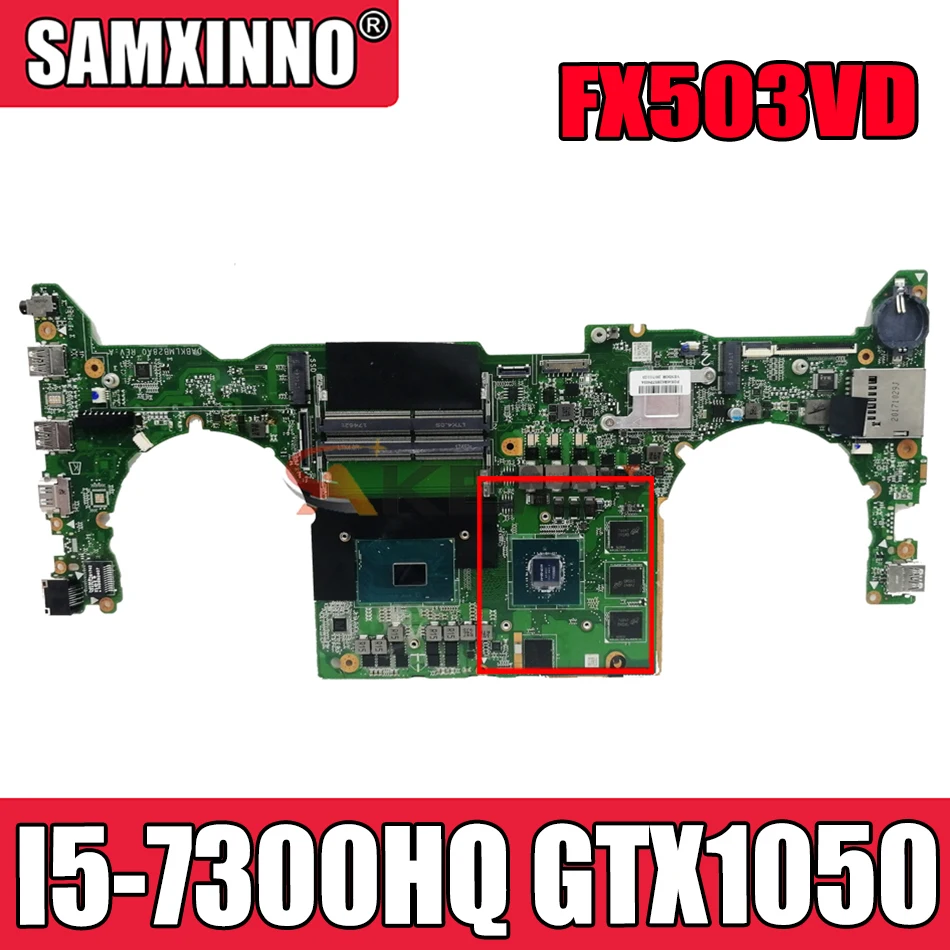 

Материнская плата Akemy DABKLMB28A0 для ноутбука ASUS TUF Gaming FX503VD, оригинальная материнская плата GTX1050