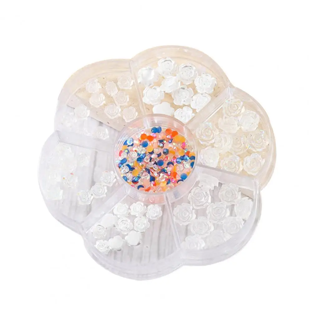 

1 коробка, украшение для ногтей, Изысканная форма, достаточная смола, яркий 3D бант-медведь, мультфильм, «сделай сам», дизайн ногтей, ювелирные...