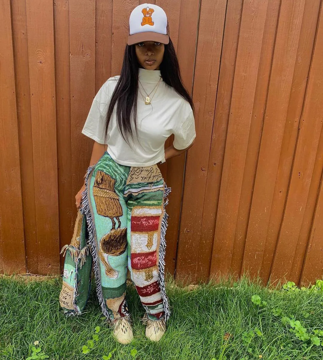 Промоакция 2022 уличная одежда Красочные Брюки-джоггеры женские брюки с высокой