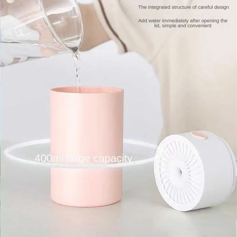 

Бесшумный увлажнитель воздуха в форме облака, маленький Универсальный увлажнитель воздуха большой емкости, очиститель воздуха 400 мл, распылитель с Usb