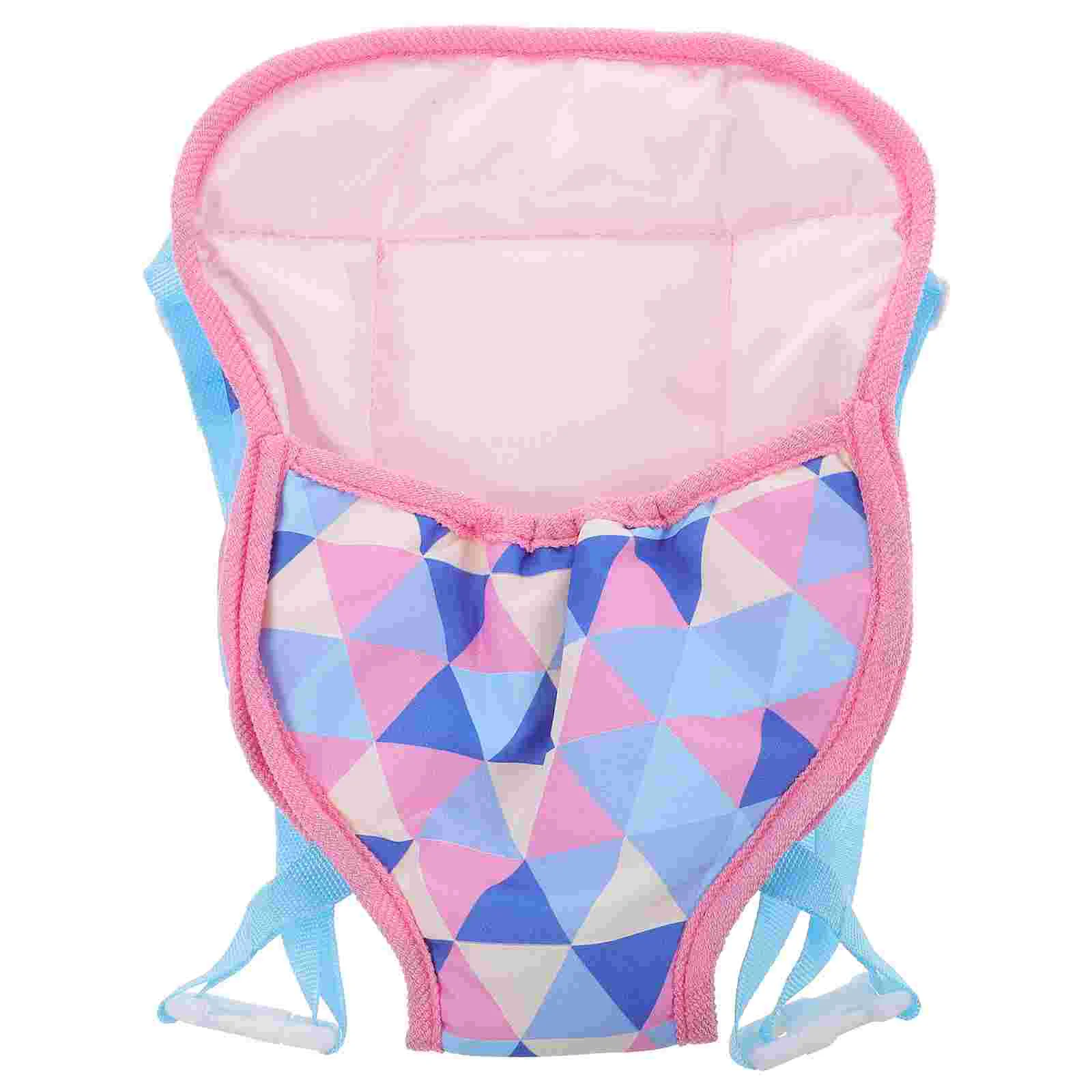 

Kids Carrier Backpack Storage Bag with Straps Portable Bag Accessories for Children ( ( Triangle )