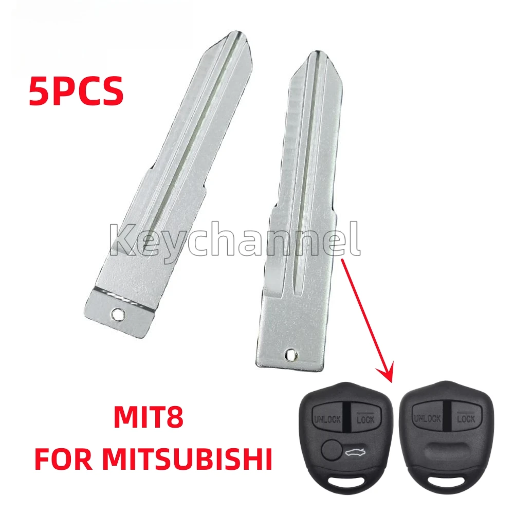 

Keychannel 5 шт./лот OEM лезвие ключа автомобиля MIT8 MIT8FH дистанционный откидной ключ лезвие для Mitsubishi Montero Lancer Pajero Colt Triton Shogun