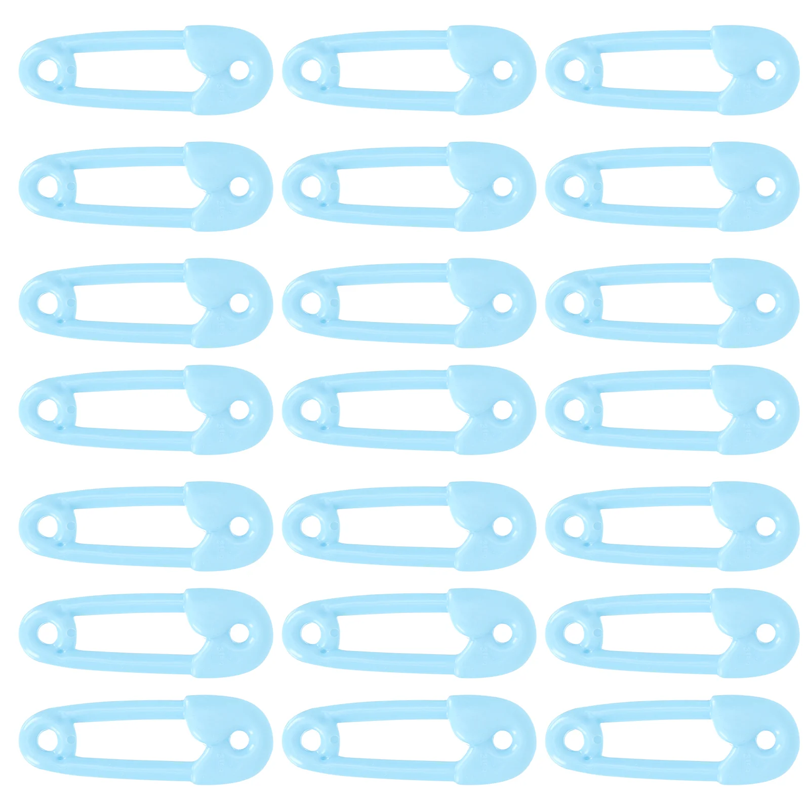 

36 Pcs Safety Pin Clothes Baby Shower Diaper Diapers Adult Clothing Brooch Plastic Miss Color